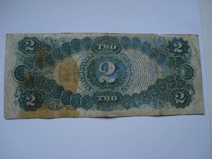 2 Доллара США 1917г Legal Tender