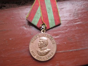 медаль ЗПНГ(трудовая)