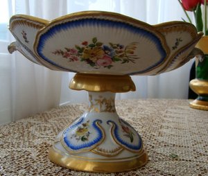Фруктовница.Императорский фарфоровый завод."ИФЗ"