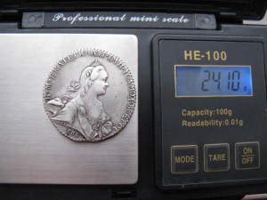 1 рубль 1769 г.