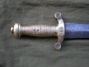 тесак пехотный обр. 1848г. пр.1915 Златоуст