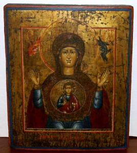 Икона Божией Матери Знамение.