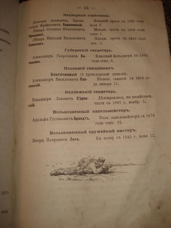 12 Гренадёр.Астрахан. полк.Чтения для солдат.