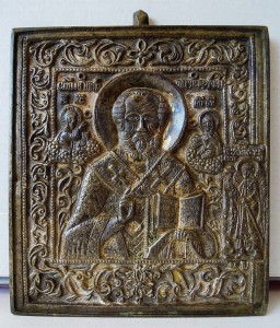 Николай Чудотворец и Ангел Хранитель.