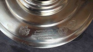 Самовар рюмка Баташева с фигурными ручками