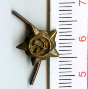 Знак на петлицы пожарных 1927 года