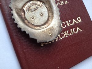 Трудовик+Знак Почета-с доками на одного-отл. сост!!!