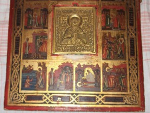Св.Николай с житием,35х31.