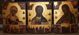 Богоматерь из Деисусного чина,43х35 см.
