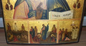 Богоматерь из Деисусного чина,43х35 см.
