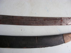 бебут с ножнами 1914 г