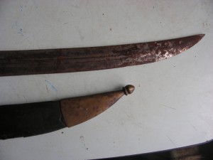 бебут с ножнами 1914 г
