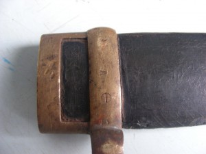 бебут с ножнами 1914 г