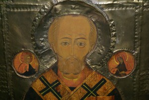 НИКОЛАЙ ЧУДОТВОРЕЦ В ОКЛАДЕ