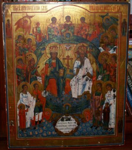 ТРИИПОСТАСНОЕ БОЖЕСТВО 44х53,7