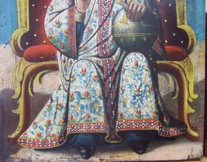 Спас на троне.