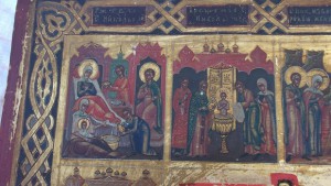 Св.Николай с житием,35х31.