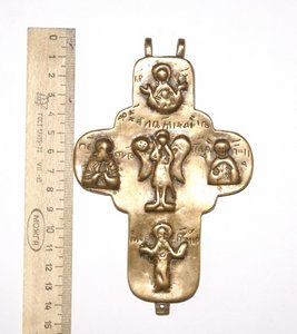 Крест-мощевик (энколпион), верхняя часть