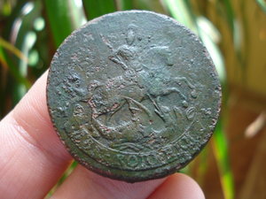 РАРИТЕТНАЯ  двуха 1789 г. ММ         RRRRRR