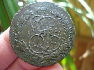 РАРИТЕТНАЯ  двуха 1789 г. ММ         RRRRRR