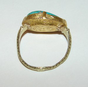 Кольцо с Драконами. 8-12 века.Золото.