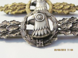 Летчик наблюдатель,в золоте и серебре.