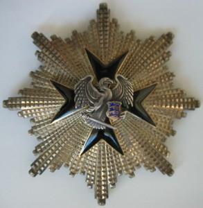 Орден Крест Орла 2 ст. (Звезда+крест+лента) Эстонский РЕДКИЙ