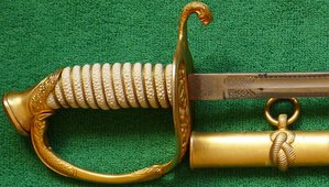 Сабля морская обр 1852