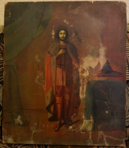 СВЯТОЙ БЛАГОВЕРНЫЙ КНЯЗЬ АЛЕКСАНДР НЕВСКИЙ,36х31