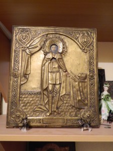СВЯТОЙ БЛАГОВЕРНЫЙ КНЯЗЬ АЛЕКСАНДР НЕВСКИЙ,36х31