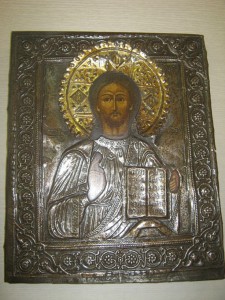 Икона 19 век "Венчальная пара"