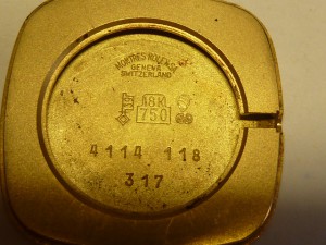 ЗОЛОТЫЕ ЧАСЫ "ROLEX CELLINI"