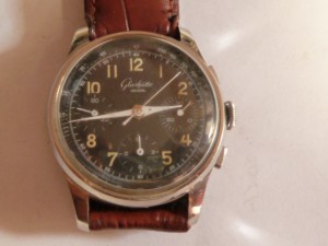 ВОЕННЫЕ ЧАСЫ С ХРОНОГРАФОМ " GLASHUTTE"