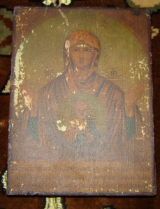 Икона Знамение