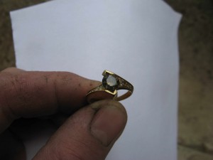Кольцо и брилллиант 1,05k