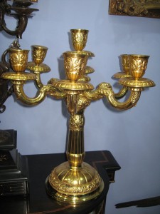Канделябры серебро , в люксе
