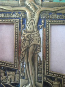 Крест эмаль 3