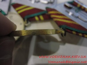 Комплект выслуги 10,15,20лет (надпись отсутствует)