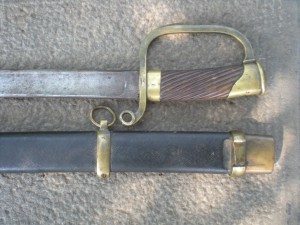 шашка драгунка обр. 1881 в резиновых ножнах