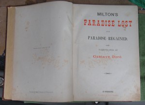 Потерянный  и Возвращенный рай.Мильтонъ. 1895 г.