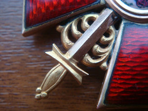 Знак Ордена Св.Анны 2-й степени с мечами (Эдуард)