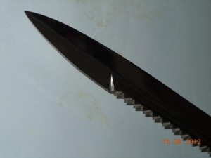 Короткий штык пожарного. Парадник с пилой.