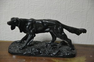 Сеттер в стойке. 1964 г. чугун