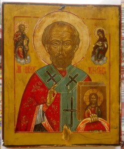 Чудотворец. Серебро 1758г