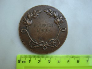 Настольная медаль (бронза).