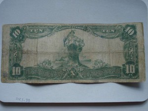 10 долларов 1903г.National Currency