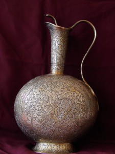 Старинный серебряный набор для вина из 2-х предметов. 1880-е