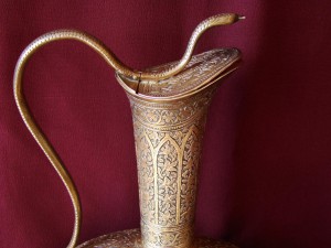 Старинный серебряный набор для вина из 2-х предметов. 1880-е