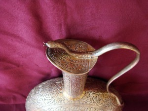 Старинный серебряный набор для вина из 2-х предметов. 1880-е