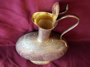 Старинный серебряный набор для вина из 2-х предметов. 1880-е